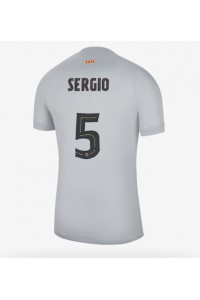 Barcelona Sergio Busquets #5 Fotballdrakt Tredje Klær 2022-23 Korte ermer